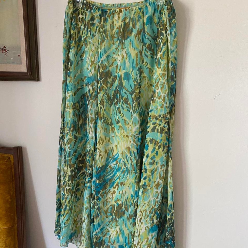 Super Cute 200s Ruby Rd. Maxi Skirt
